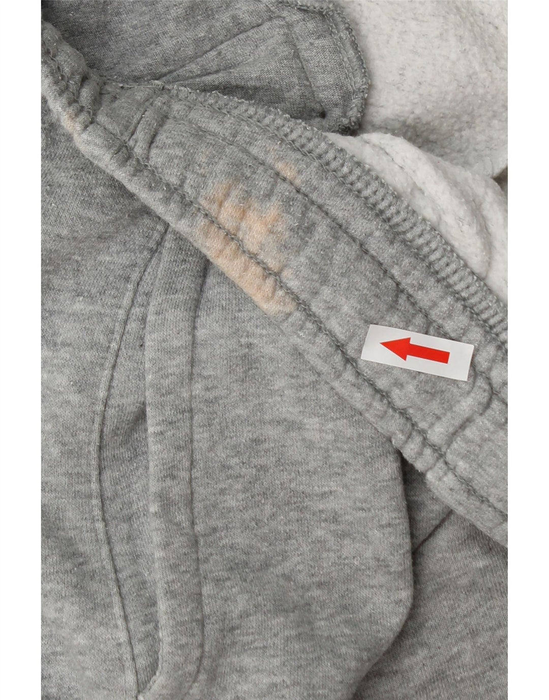 Męskie spodnie dresowe Nike, duże, szare, bawełniane