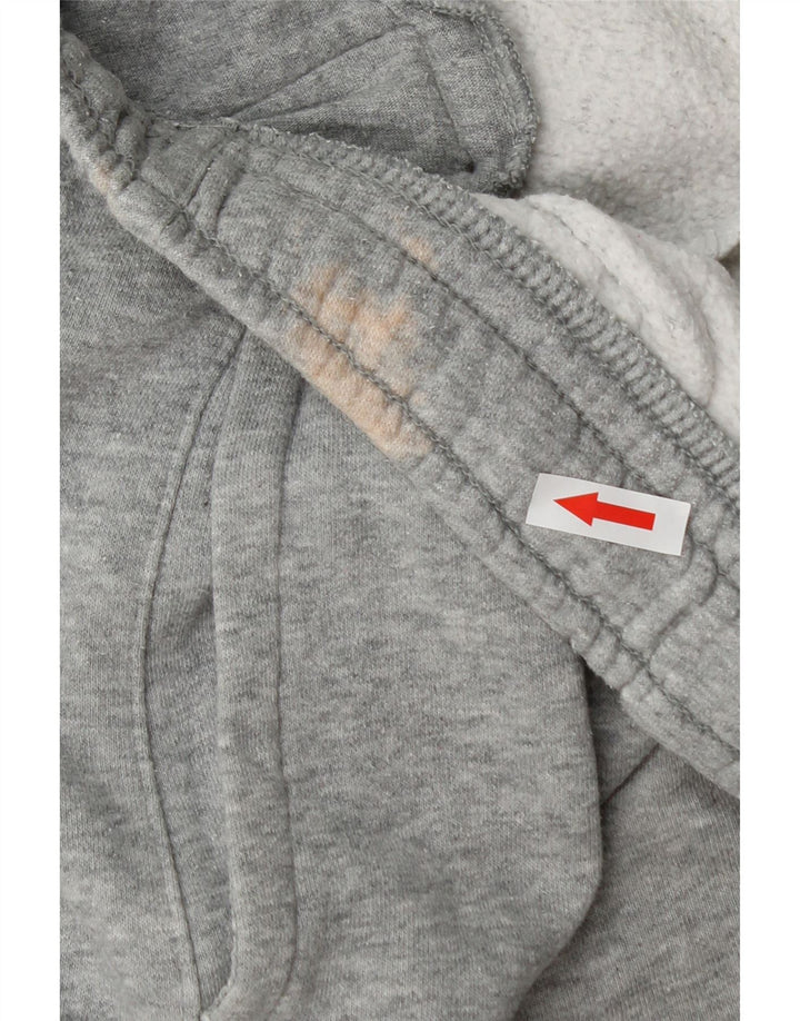 Męskie spodnie dresowe Nike, duże, szare, bawełniane