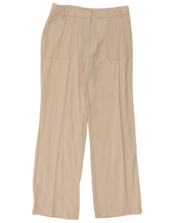 Spodnie Chino Armani Damskie IT 42 Medium W32 L31 Beżowy Lyocell
