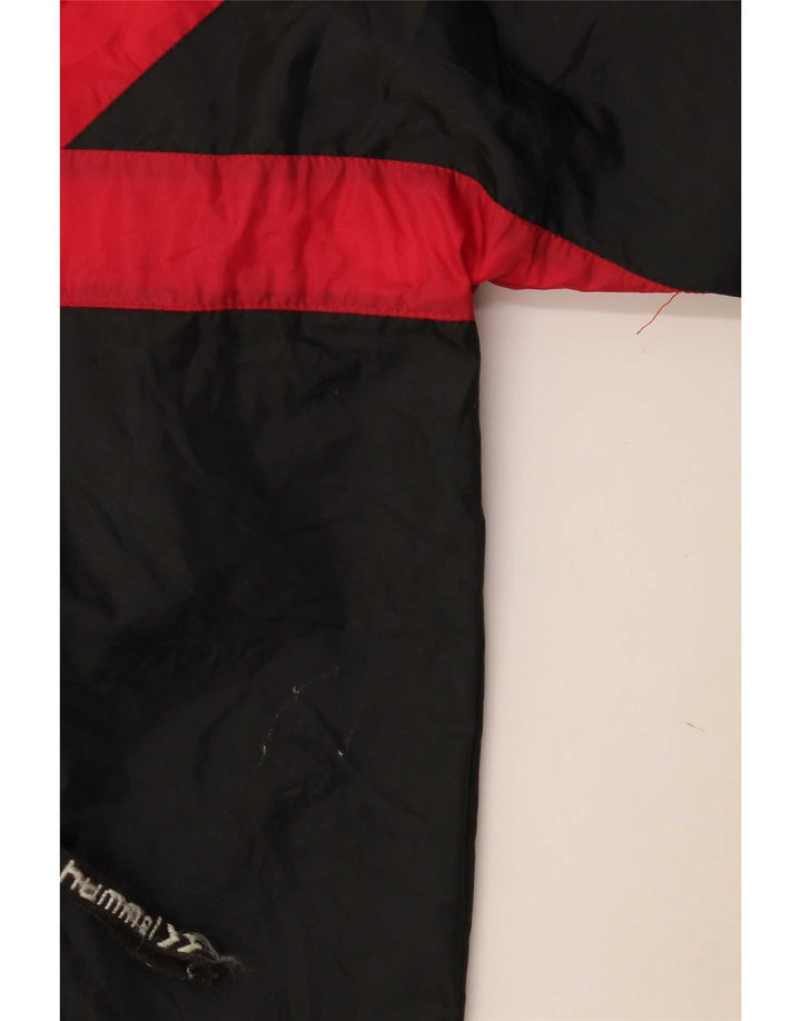 Hummel Męska bluza dresowa Top Jacket Medium Black Colorblock Sports