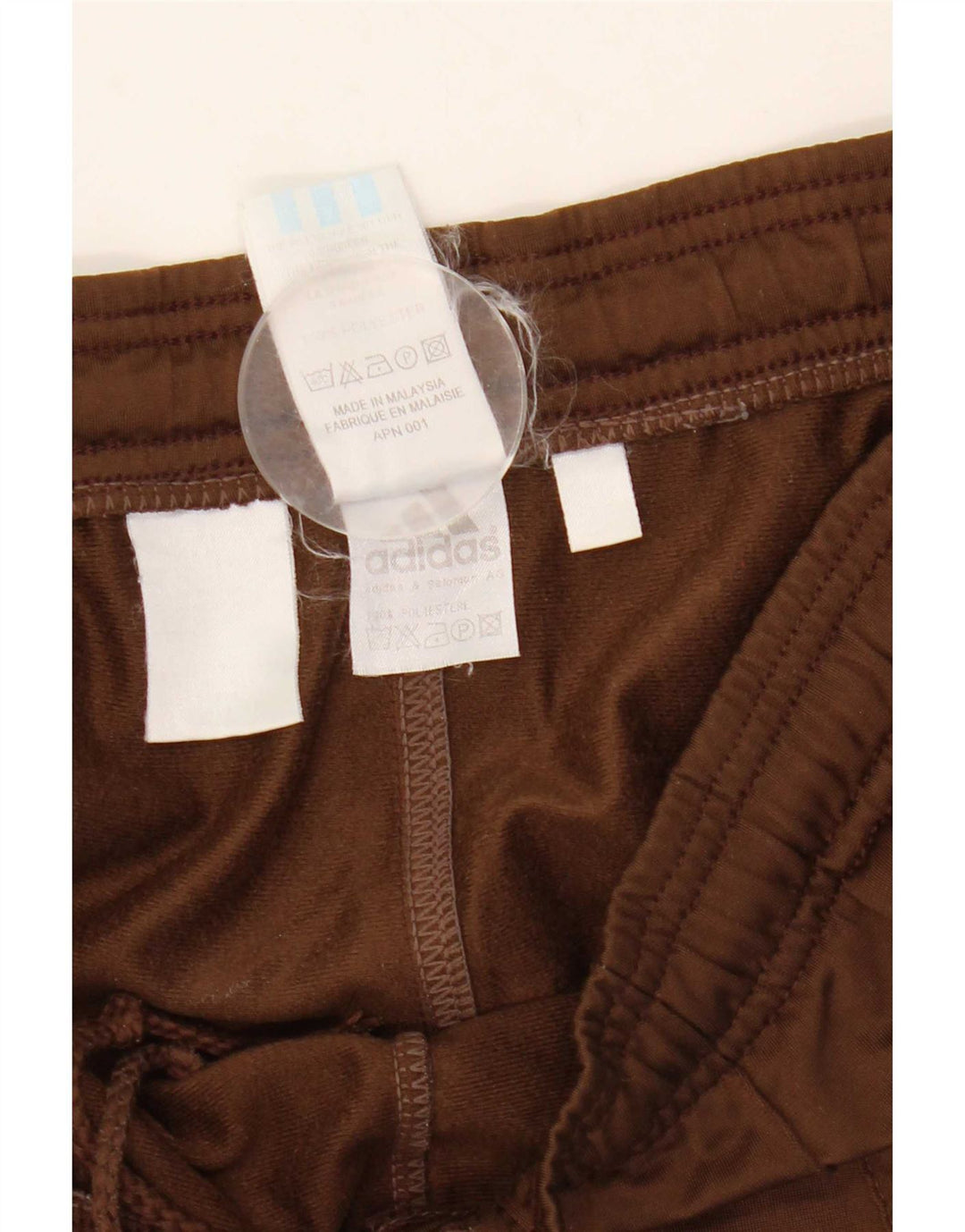 Męskie spodnie dresowe Adidas Joggers UK 38/40 Średni brązowy poliester