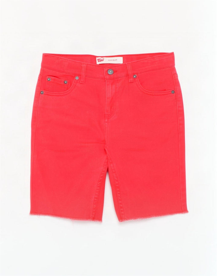 Szorty dżinsowe chłopięce Levi's 511 13-14 lat W28 Czerwona bawełna