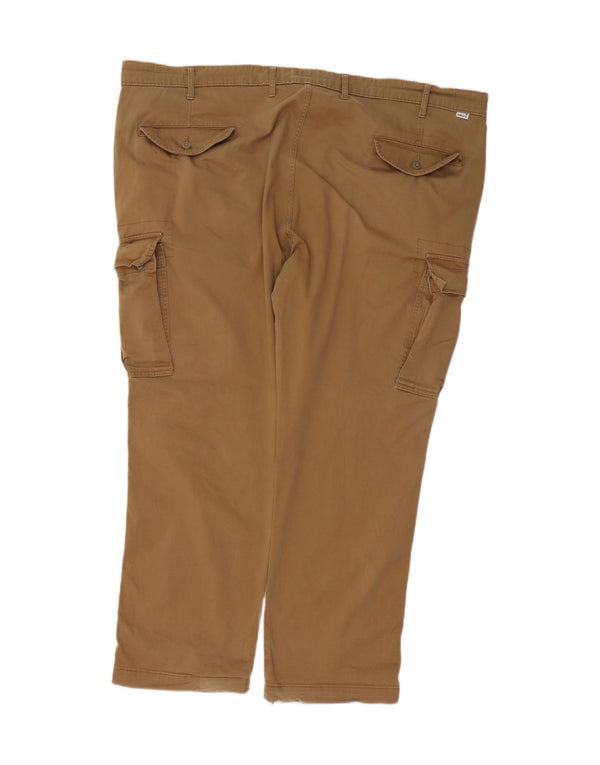 Męskie zwężane spodnie cargo Levi's W48 L32 Brązowa bawełna