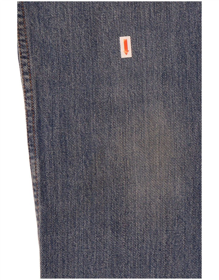Męskie jeansy Wrangler Texas Straight W36 L32 Niebieskie bawełniane