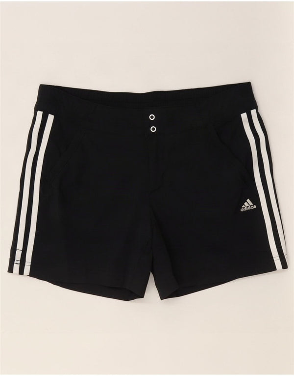 Damskie spodenki sportowe Adidas Climalite UK 10, małe, szare, nylonowe