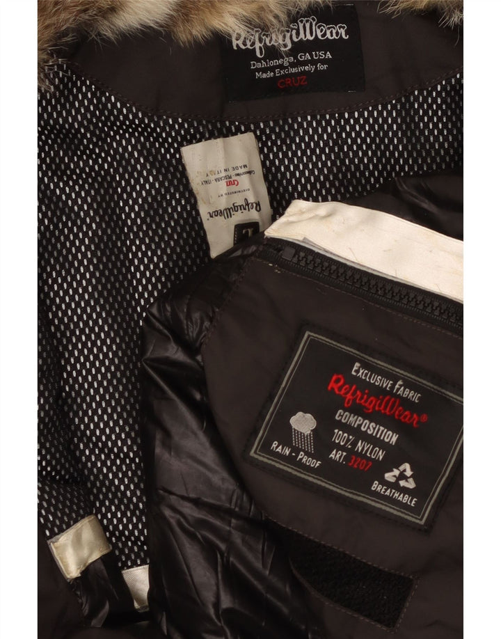 Damska kurtka wiatrówka Refrigiwear Cruz UK 14, duża, szara, poliamidowa