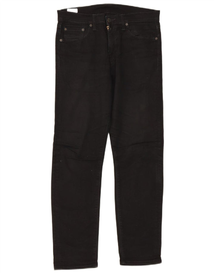 Męskie jeansy Levi's 508 Regular Tapered W30 L30 Czarna bawełna