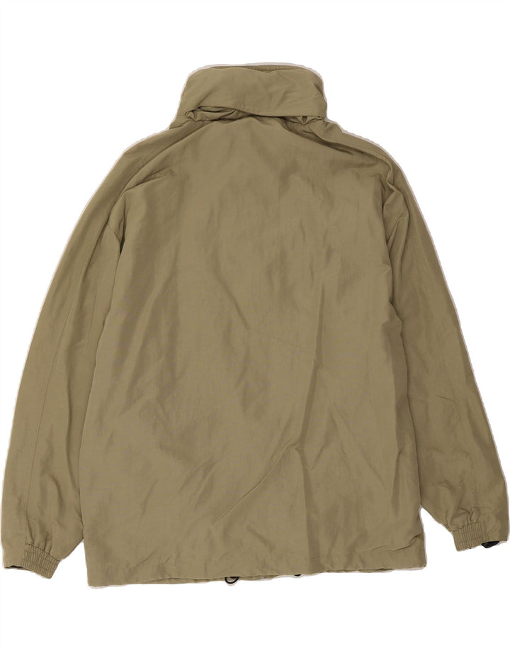 DIADORA Mens Rain Jacket UK 40 Large Khaki Polyester Vintage Diadora and Second-Hand Diadora from Messina Hembry 