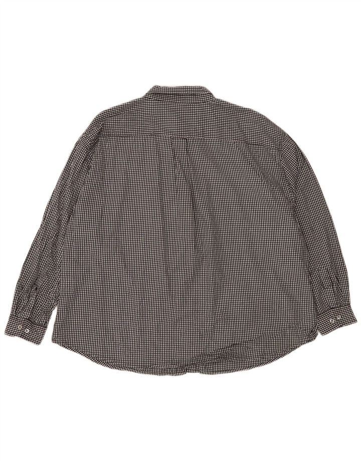 Koszula męska RUSSELL ATHLETIC Arkansas Razorbacks, 3XL, czarna bawełniana kratka