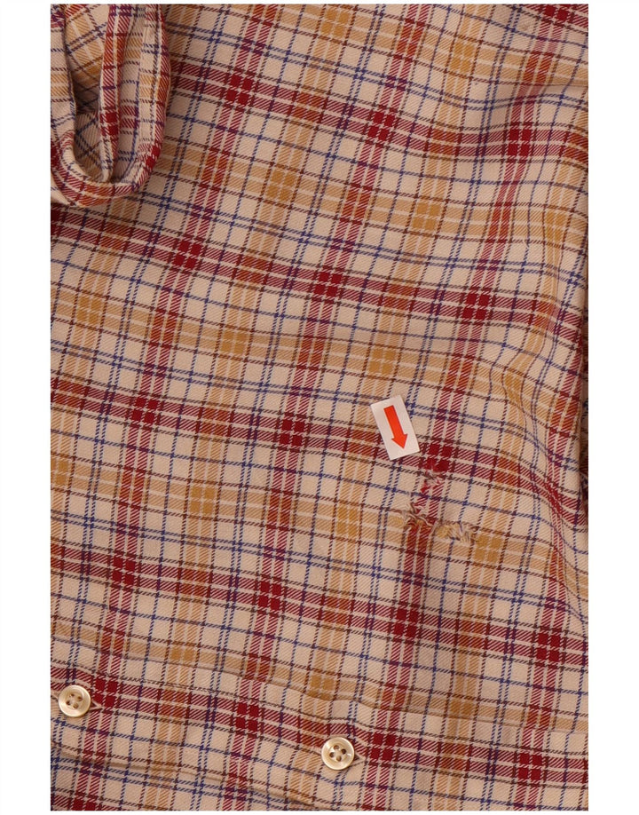 Męska koszula flanelowa Avirex w średnią wielobarwną kratkę