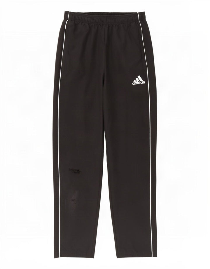 Chłopięce spodnie dresowe Adidas 13-14 lat, czarny poliester