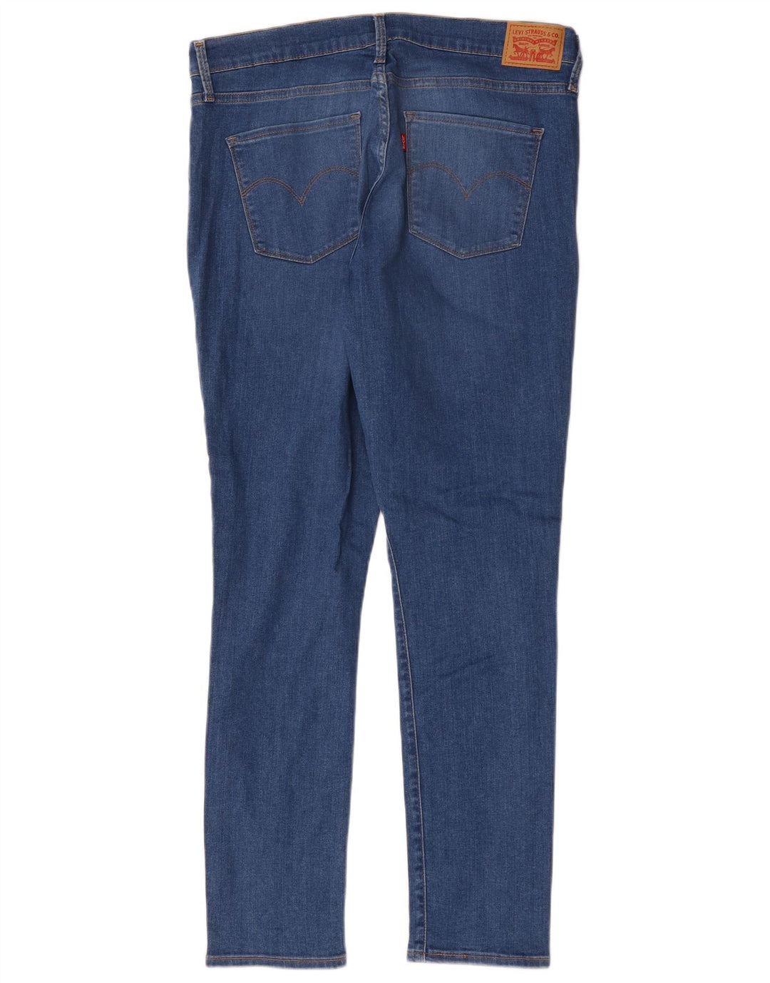 Damskie jeansy Levi's Slim W32 L30 Niebieskie bawełniane