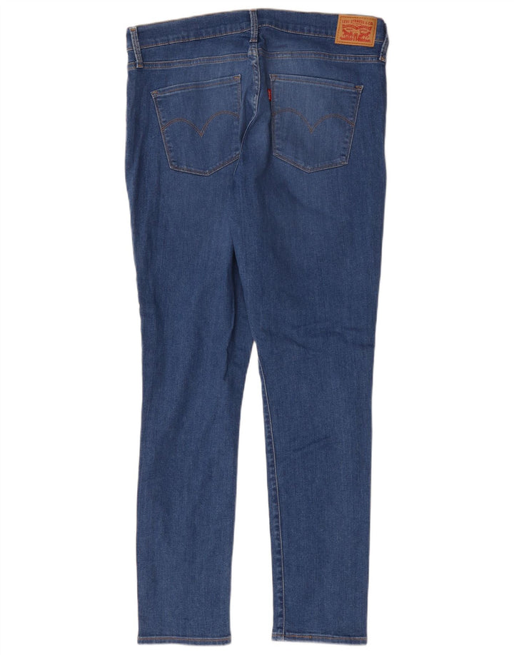 Damskie jeansy Levi's Slim W32 L30 Niebieskie bawełniane