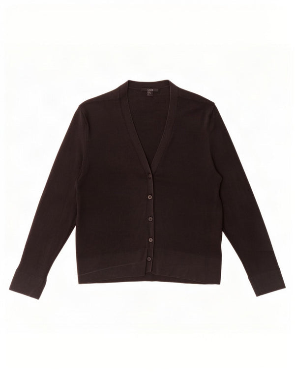 Cos Damski sweter kardigan UK 6 XS Czarny jedwab