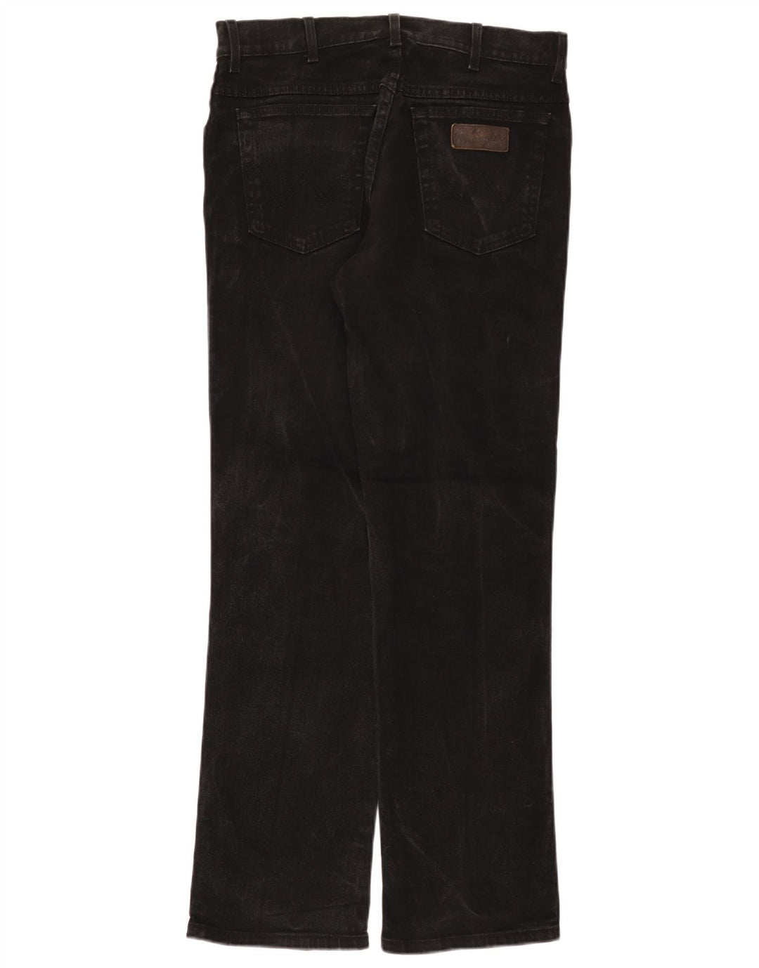 Męskie jeansy Wrangler Texas Stretch Straight W33 L32, czarne, bawełniane