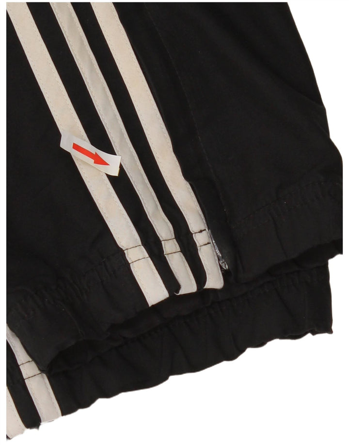 Adidas Męskie spodnie dresowe Joggery Średni czarny poliester z blokami kolorów