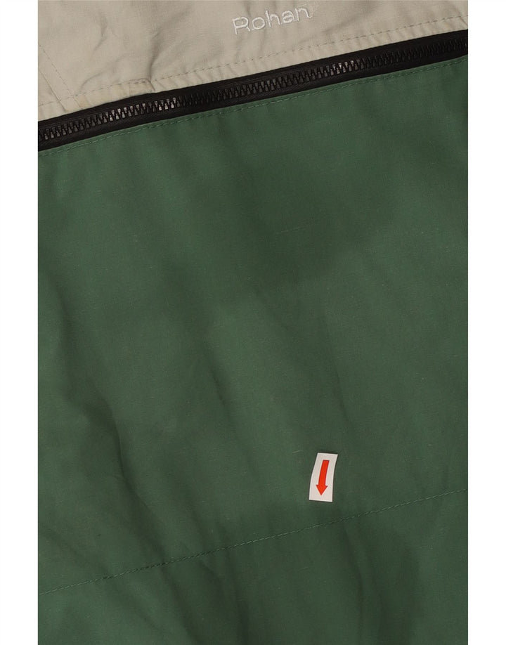 Męska kurtka wiatrówka ROHAN UK 36 Small Green Colorblock
