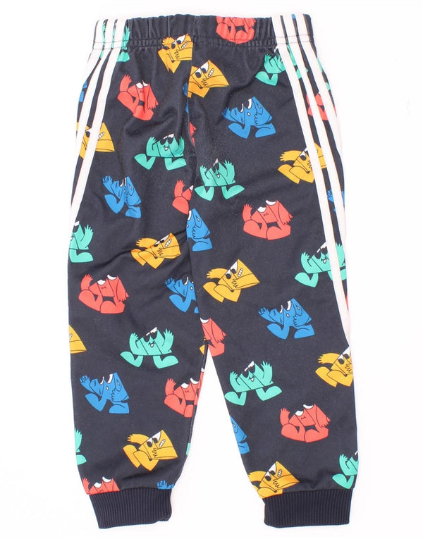 Spodnie dresowe Adidas Baby Boys Graphic Joggers 18-24 miesięcy Granatowe