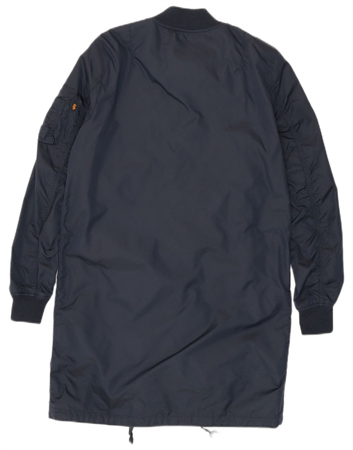 Płaszcz męski Alpha Industries UK 38, średni granatowy nylon