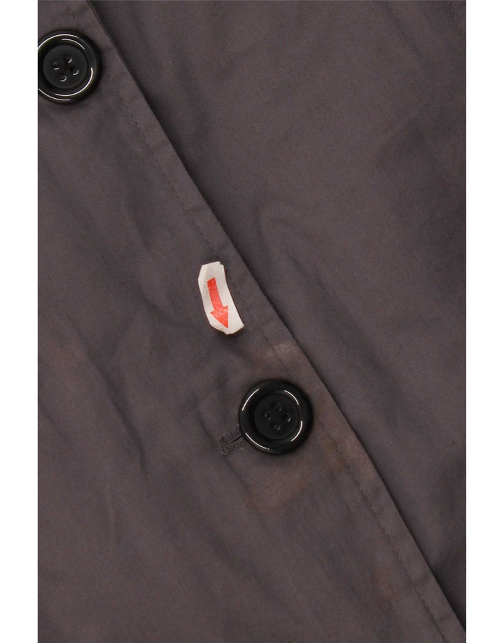 Damski trencz oversize Barbour UK 10, mały, granatowy, poliester