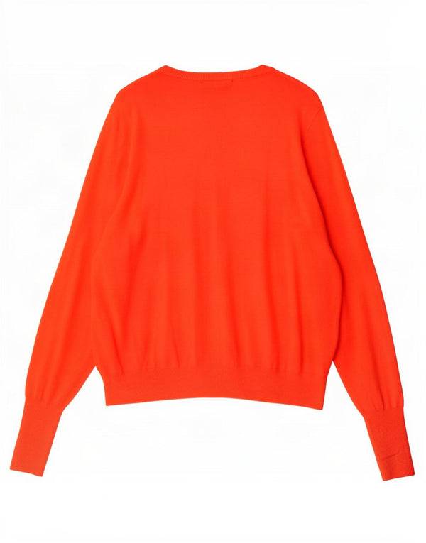 Marks & Spencer Damski sweter rozpinany UK 18 XL, pomarańczowy