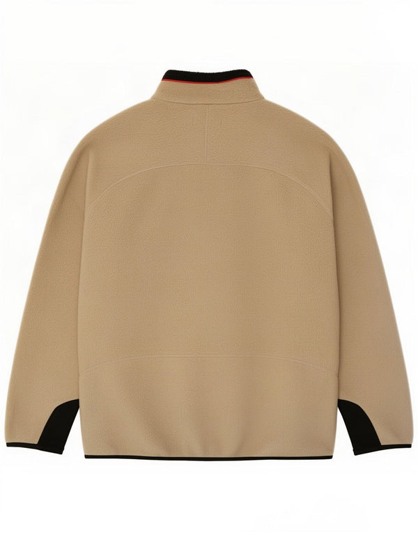 Fila Męska kurtka polarowa UK 42 XL Beżowy Colourblock