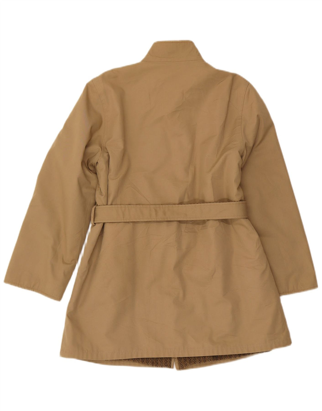 Dwustronny płaszcz damski w stylu vintage IT 42 Medium Khaki