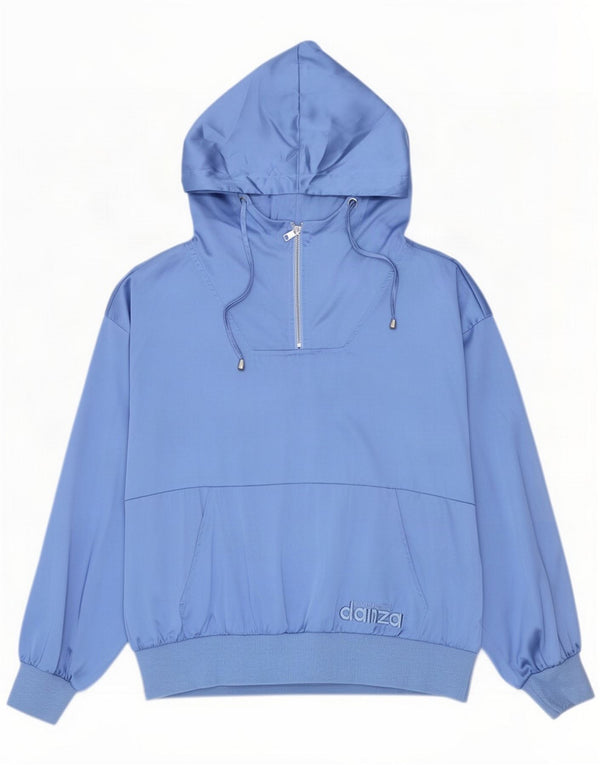 Damska bluza dresowa typu oversize danza UK 14, średnia niebieska