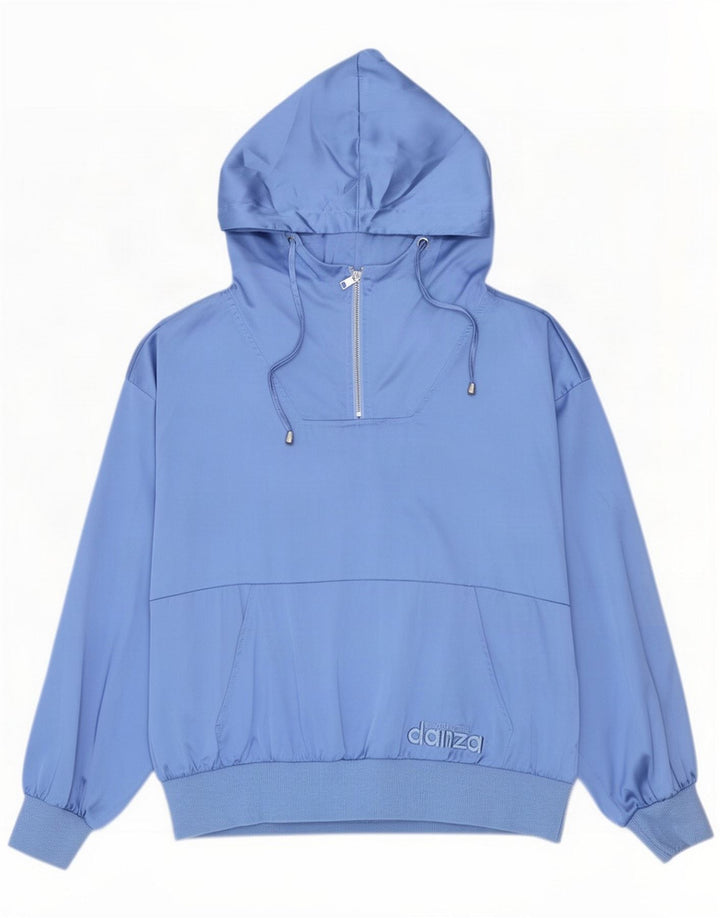 Damska bluza dresowa typu oversize danza UK 14, średnia niebieska
