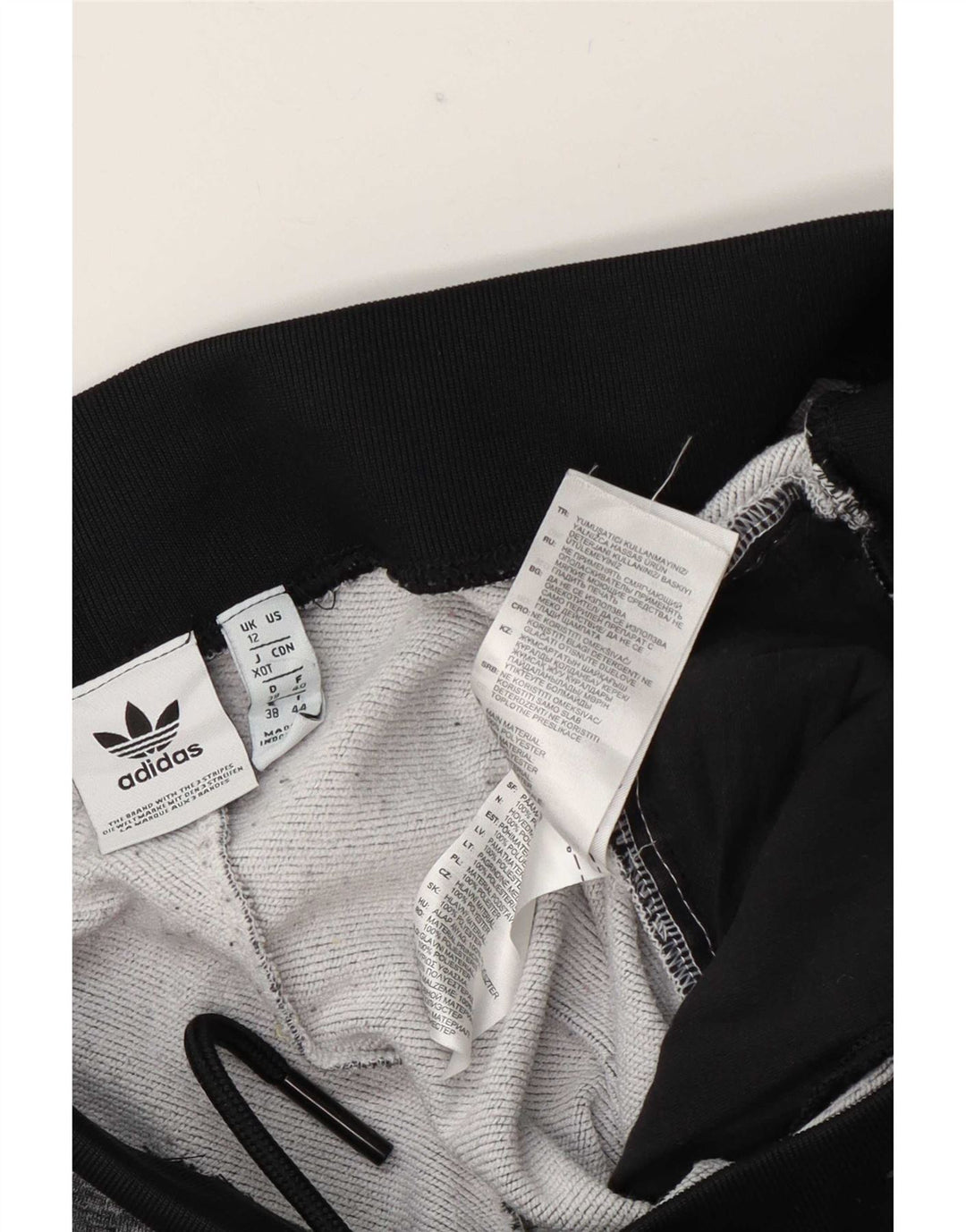 Damskie spodnie dresowe Adidas Joggers UK 12 Średni szary poliester