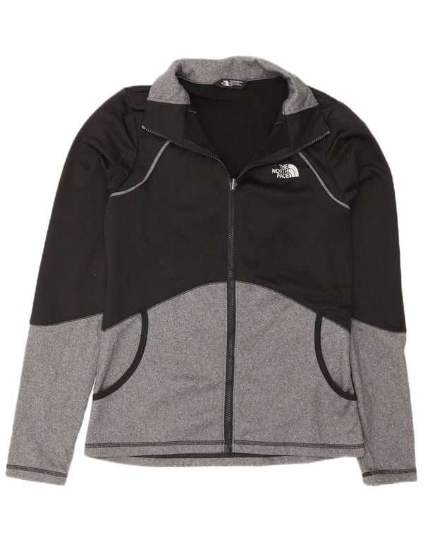 Damska kurtka dresowa The North Face UK 10, mała, czarna, z blokami kolorów