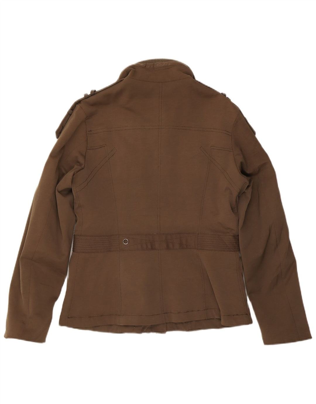 Damska kurtka wojskowa Marina Militare UK 18 XL, brązowa, poliester