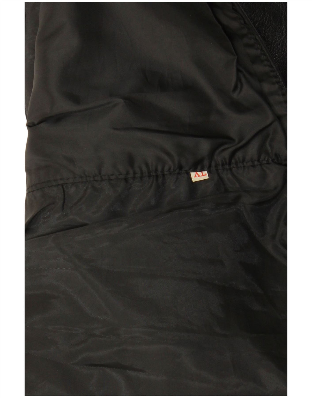 Męska kamizelka skórzana XL w stylu vintage, czarna