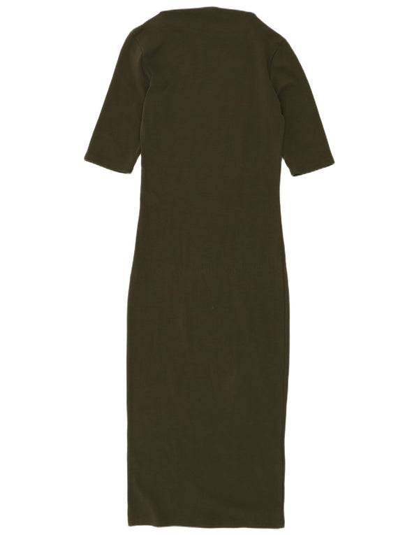 Damska sukienka maxi Zara UK 8 Small Khaki