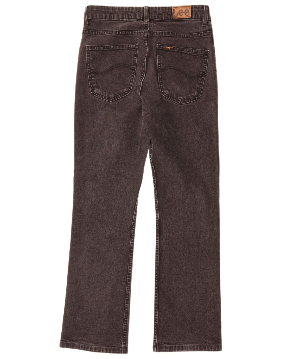 Damskie jeansy Lee Cameron Straight W30 L28 Czarne bawełniane