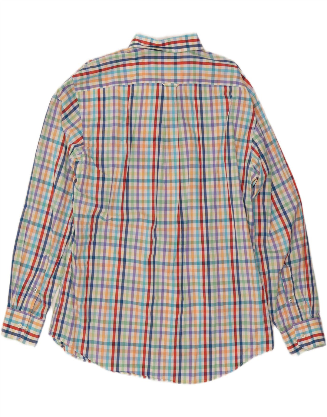 IZOD Mens Shirt XL Multicoloured Check Cotton Vintage Izod and Second-Hand Izod from Messina Hembry 