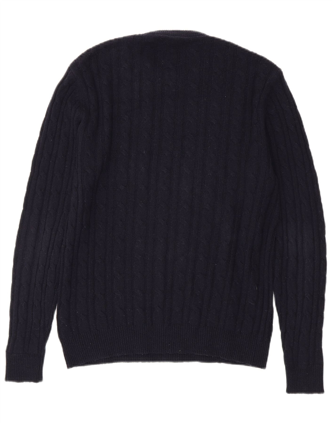 JACK WILLS Mens The Marlow Crew Neck Jumper Sweater Small Navy Blue