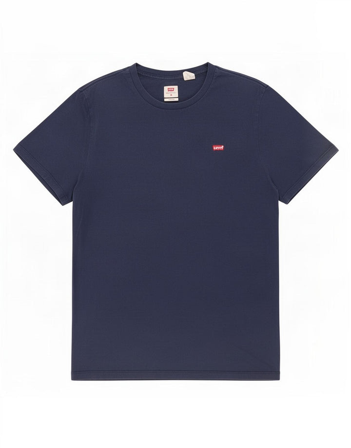 Męska koszulka standardowa Levi's Top, średnia, granatowa, bawełniana