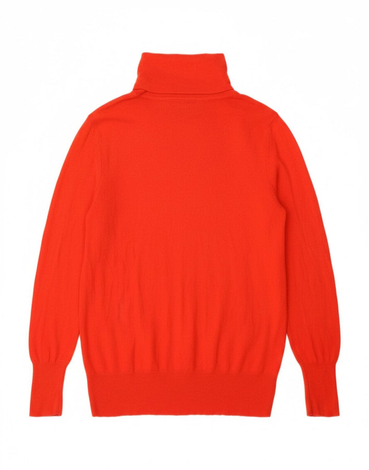 MOSSIMO Womens Roll Neck Jumper Sweater UK 20 2XL Red Nylon
