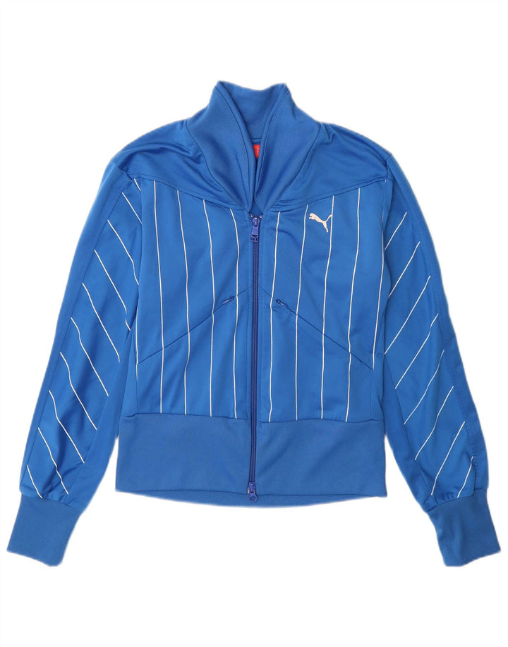 Damska kurtka dresowa Puma Graphic UK 10 Small Blue Pinstripe
