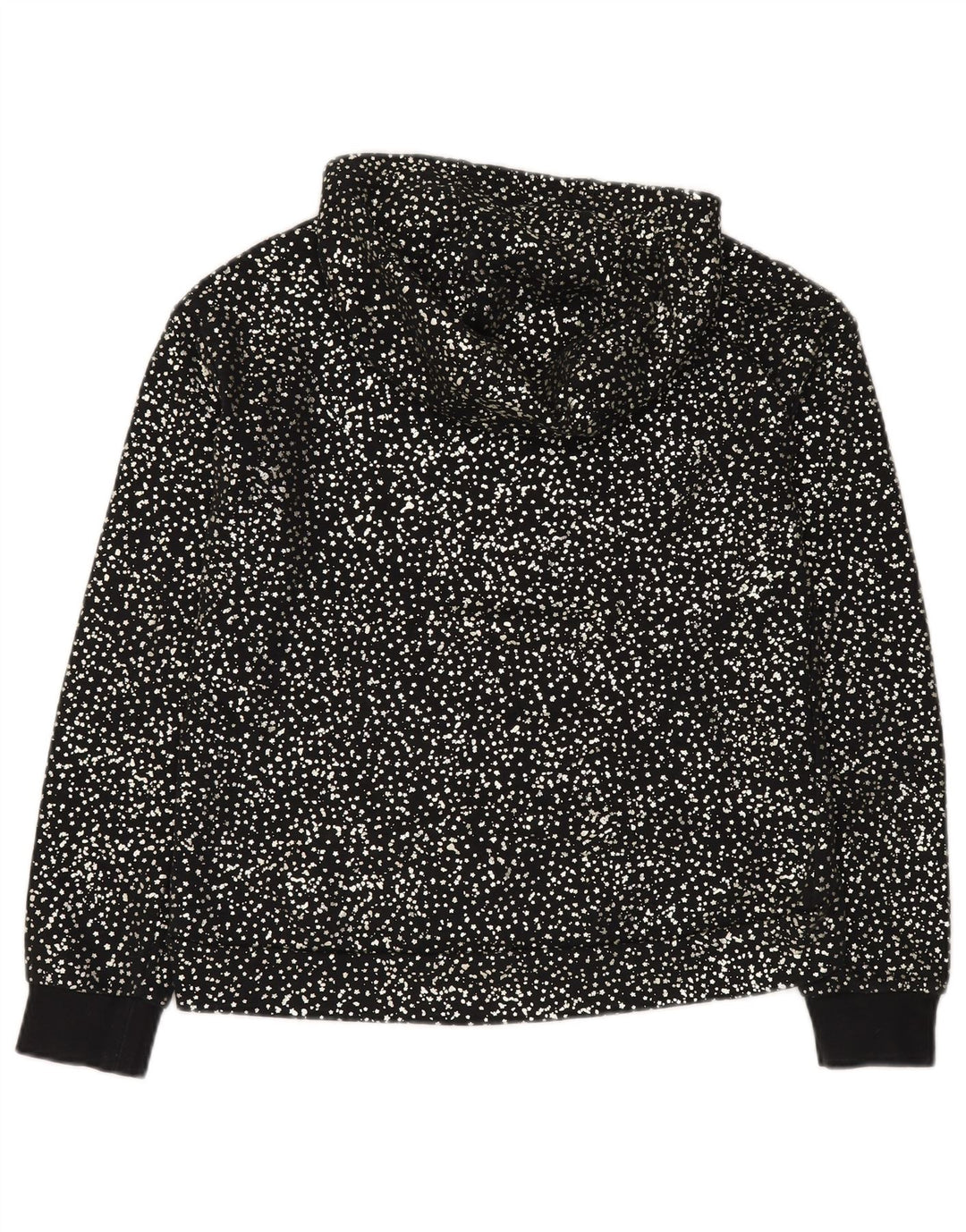 Dziewczęcy sweter z kapturem NIKE 13-14 lat XL, czarny, bawełniany w cętki