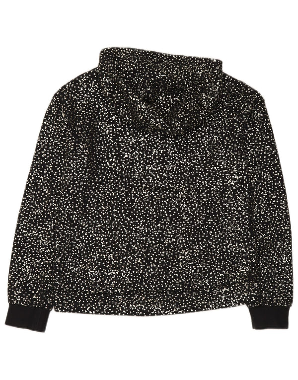 Dziewczęcy sweter z kapturem NIKE 13-14 lat XL, czarny, bawełniany w cętki