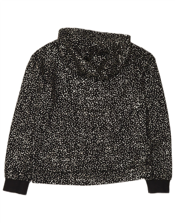 Dziewczęcy sweter z kapturem NIKE 13-14 lat XL, czarny, bawełniany w cętki