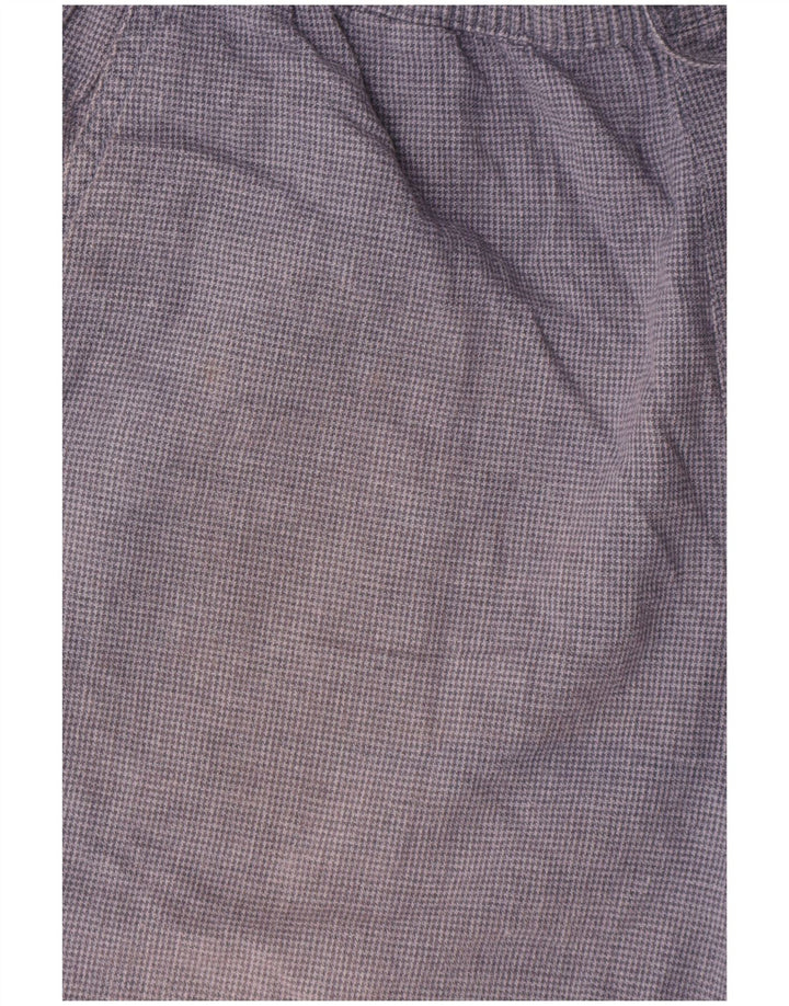 Damskie spodenki Chino Abercrombie & Fitch, średnie W32, granatowe w pepitkę