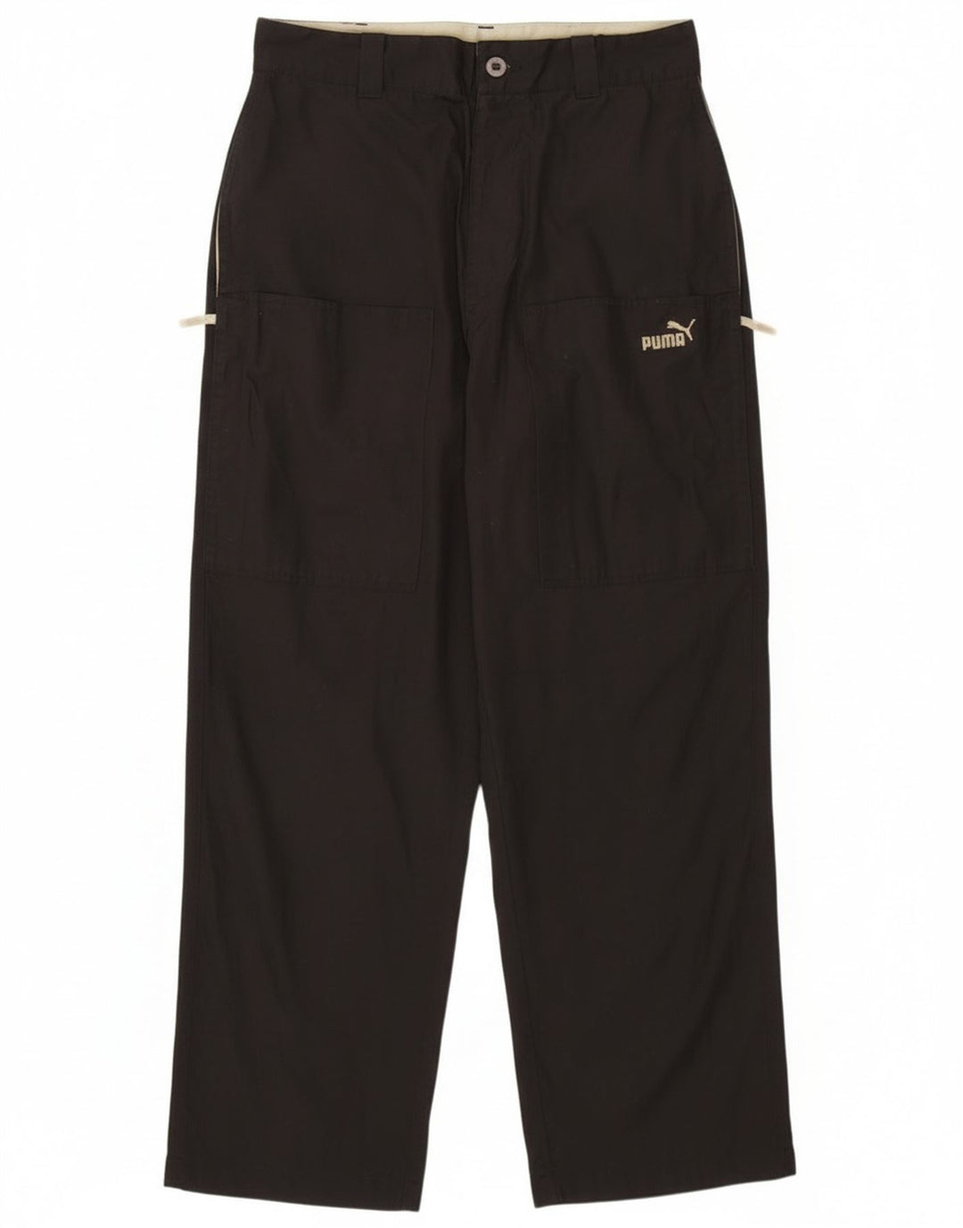 Męskie spodnie cargo Puma o luźnym kroju, średnie W32 L31 czarne