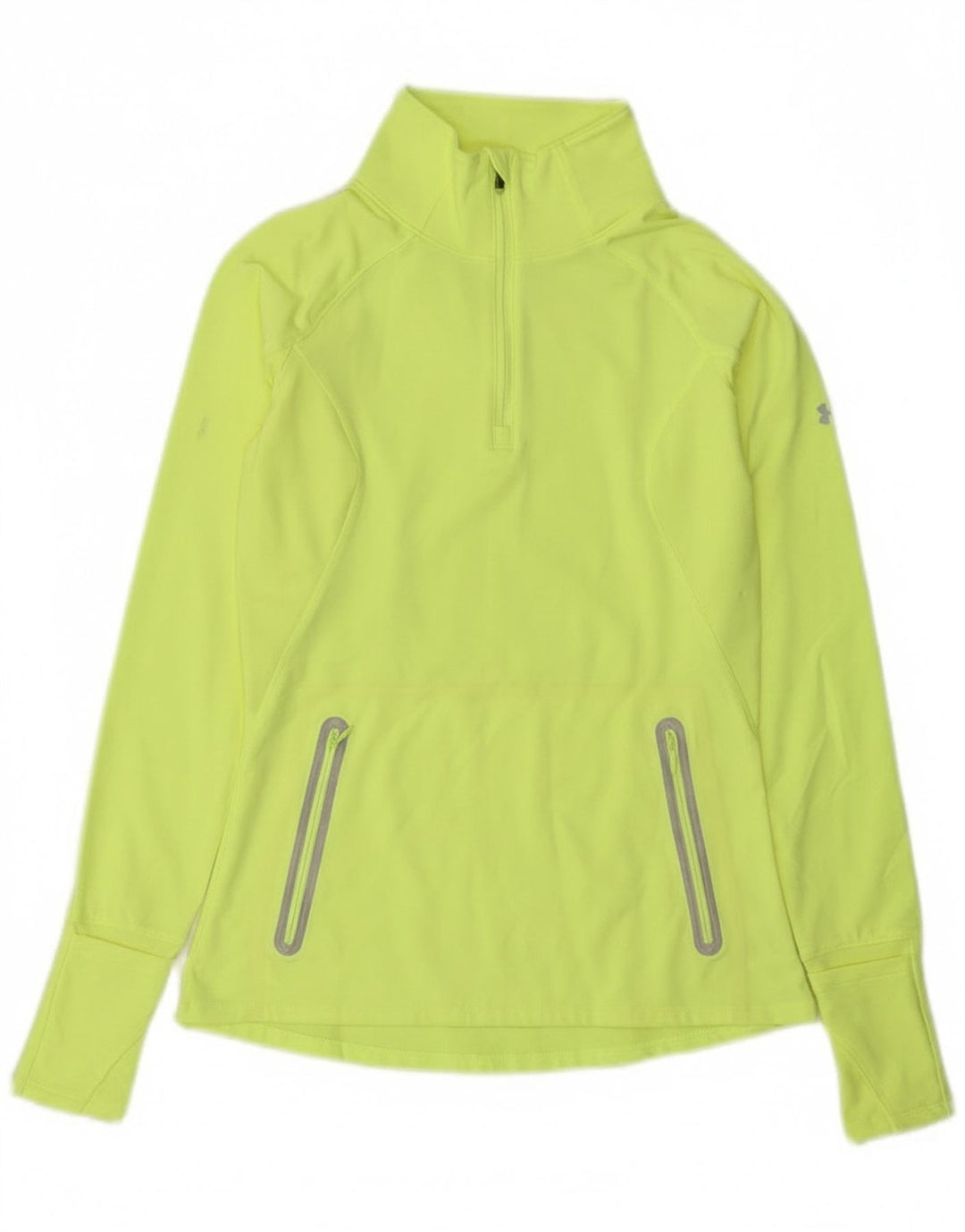 Damski dres Under Armour Cold Gear z pulowerem, UK 8, mały, żółty