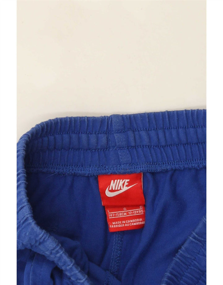 Chłopięce spodenki sportowe Nike Graphic 12-13 lat, duże, niebieskie