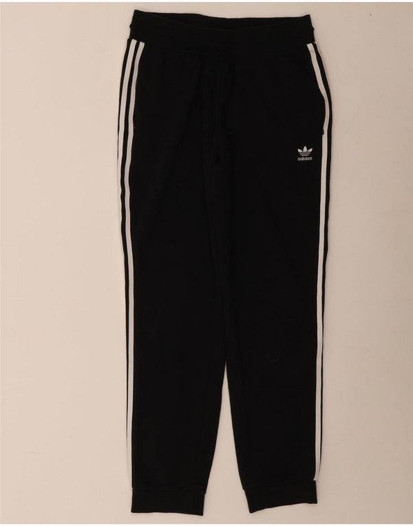 Damskie spodnie dresowe Adidas Joggers UK 16, duże, czarne, bawełniane