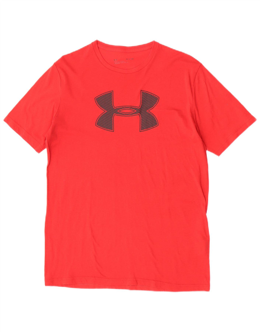 Męska koszulka z grafiką Under Armour, bawełniana, średnia czerwona