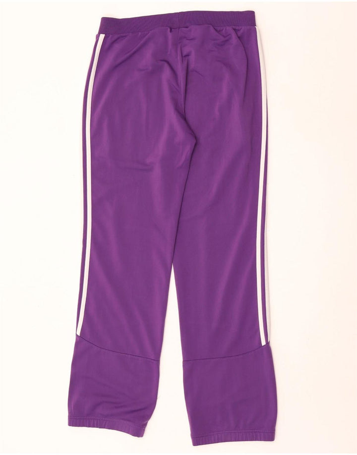 Damskie spodnie dresowe Adidas UK 8/10 Mały fioletowy poliester